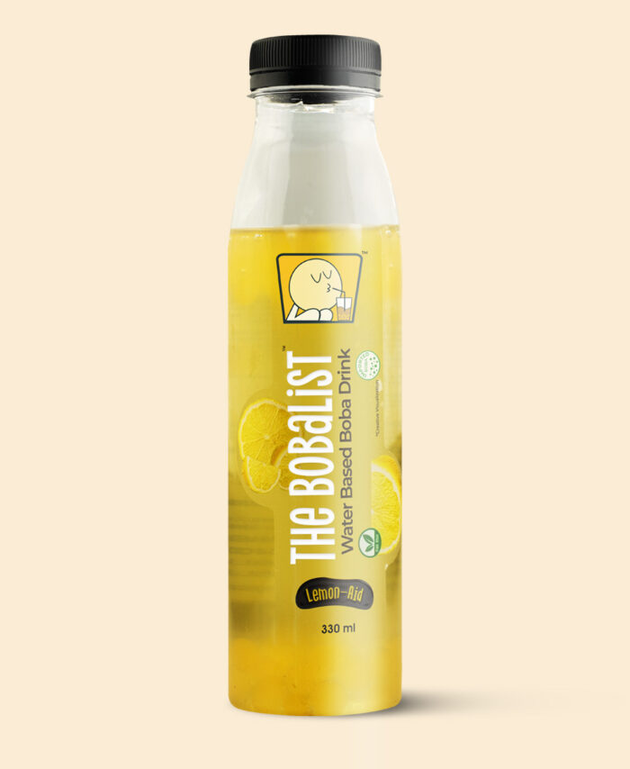 The Bobalist Lemon Flavoured Popping Boba